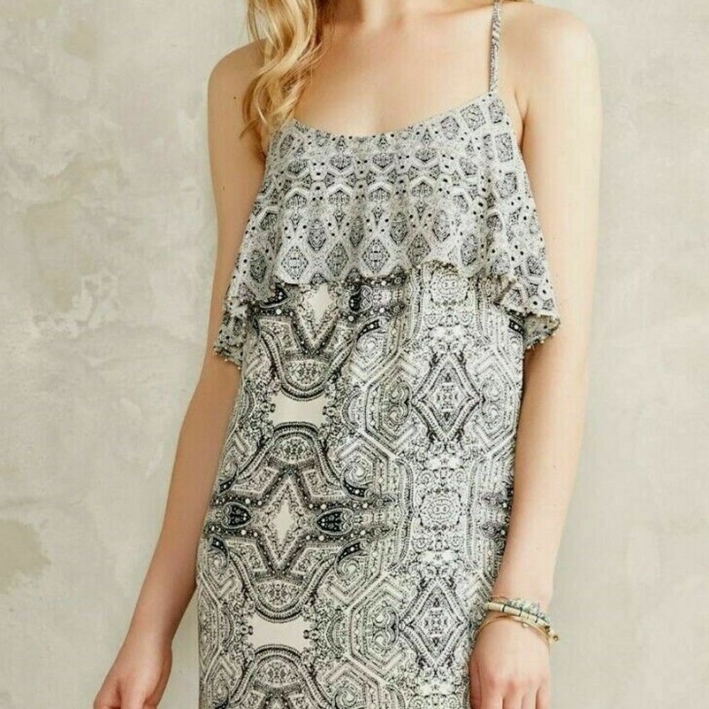 NWT Anthropologie Vanessa Virginia Maxi Dress Sz12